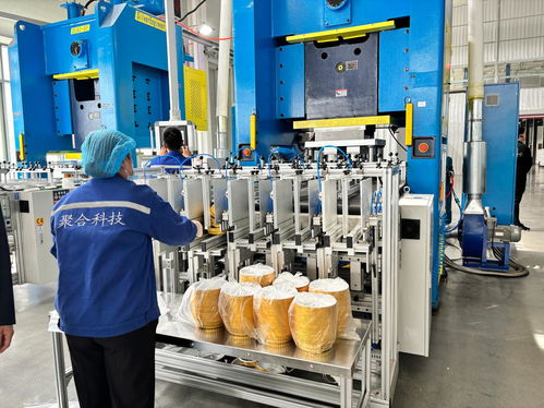 2024年一季度銅川市重點項目觀摩③ 年產2萬噸鋁箔餐盒生產線項目 延伸鋁精深加工產業鏈,產品節能環?？稍偕? class=