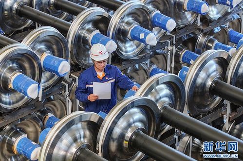 安徽馬鞍山 輪對(duì)出口俏 產(chǎn)品生產(chǎn)忙